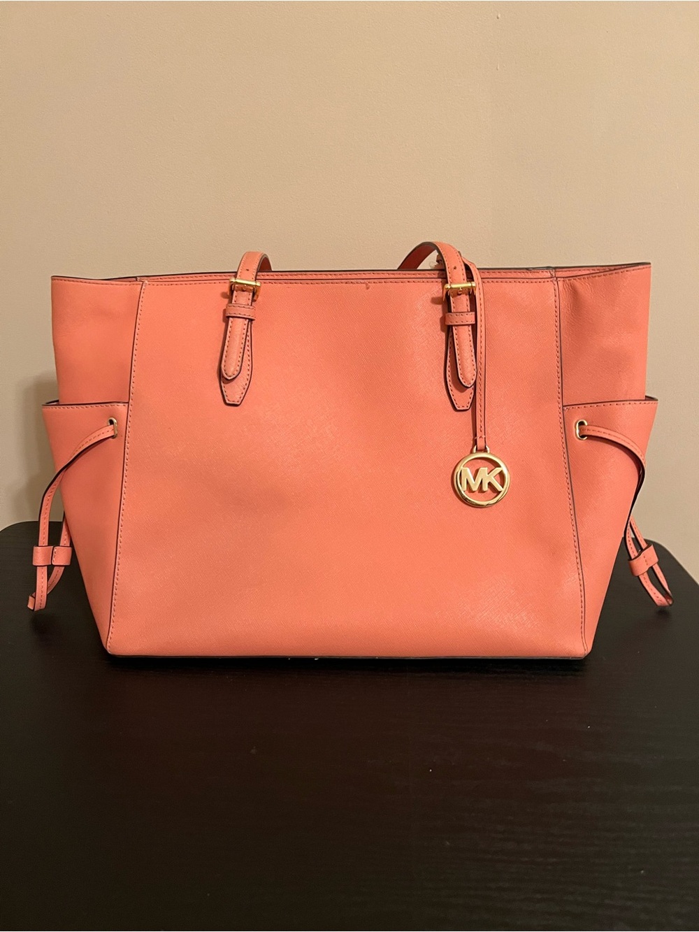 Michael Kors Gilly Coral Tote Bag